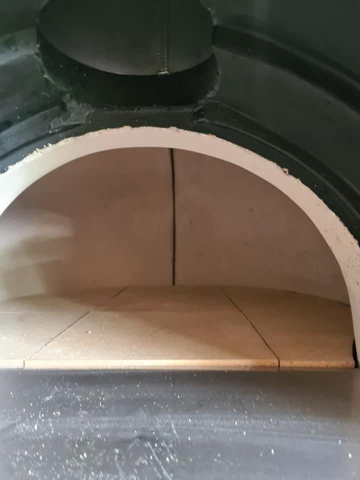 Houtgestookte pizzaoven steenoven Amalfi AD80, Tuin en Terras, Pizzaovens, Nieuw, Ophalen